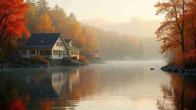 Cozying Up in Ontario's Enchanting Bayfield This Fall, Concept art for illustrative purpose, tags: bayfield, - Monok